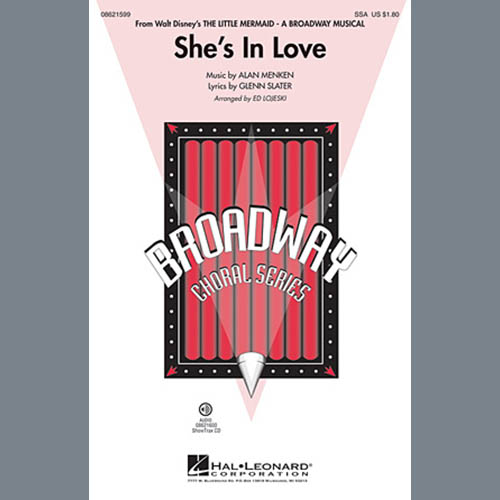 Produktbild zu: She's In Love (from The Little Mermaid) (arr. Ed Lojeski)