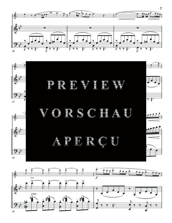 Product gallery: Page 11 of 11 Duetto Concertante: Omaggio sopra motivi dell´opera Norma, , (clarinet in Bb and piano)
