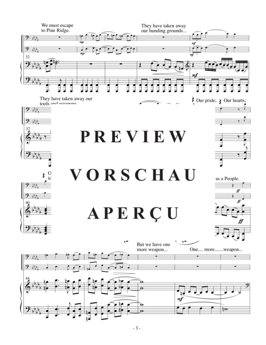 Produktgalerie: Seite 9 von 21 Requiem for Wounded Knee , , (2x Tuba + Klavier + Erzähler)