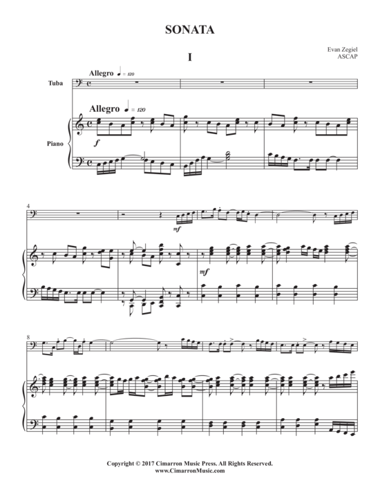 Product picture to: Sonata Evan Zehiel