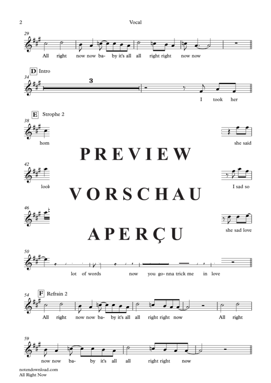 Produktgalerie: Seite 20 von 21 All Right Now , Free, (Combo Band und Solo Vocal)