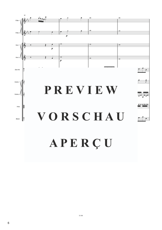 Produktgalerie: Seite 7 von 11 Concerto in Eb per il Contrabasso, , Studienpartitur Orchester