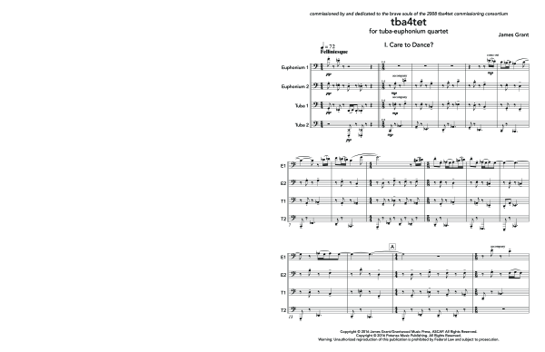 Product gallery: Page 1 of 11 tba4tet, , (Tuba Quartett EETT)