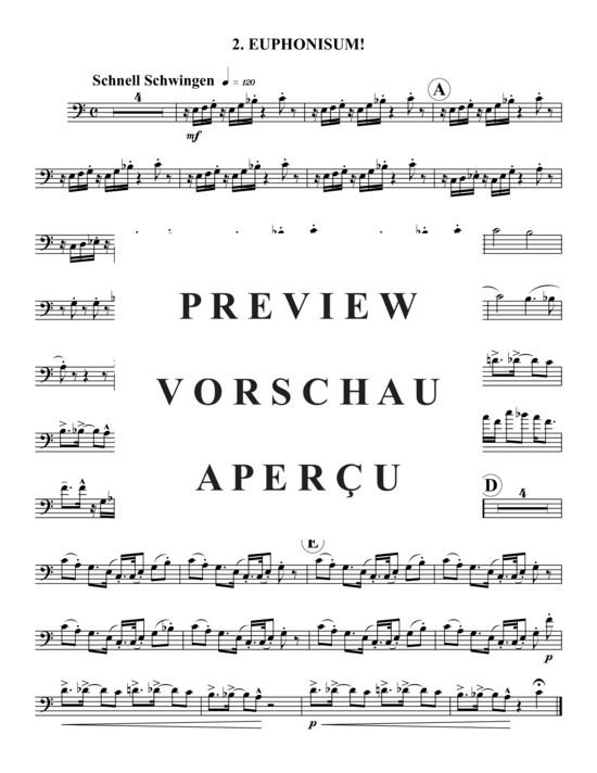 Product gallery: Page 16 of 21 Zwei Jazz Quartette , , (2x Baritone, 2x Tuba)