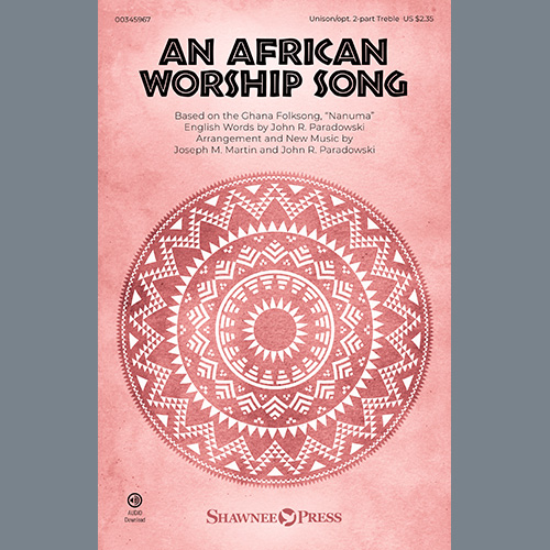cover: An African Worship Song, Joseph M. Martin and John R. Paradowski, Chor