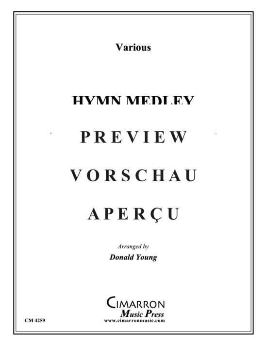 Produktgalerie: Seite 2 von 17 Hymn Medley for Brass , , (Blechbläser Quintett)