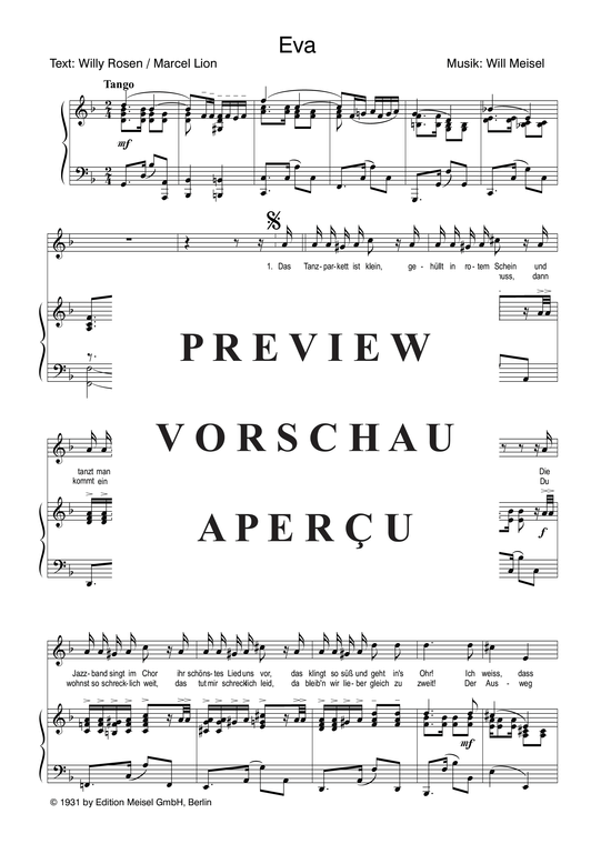 Produktgalerie: Seite 4 von 4 Eva, 	, Klavier und Gesang