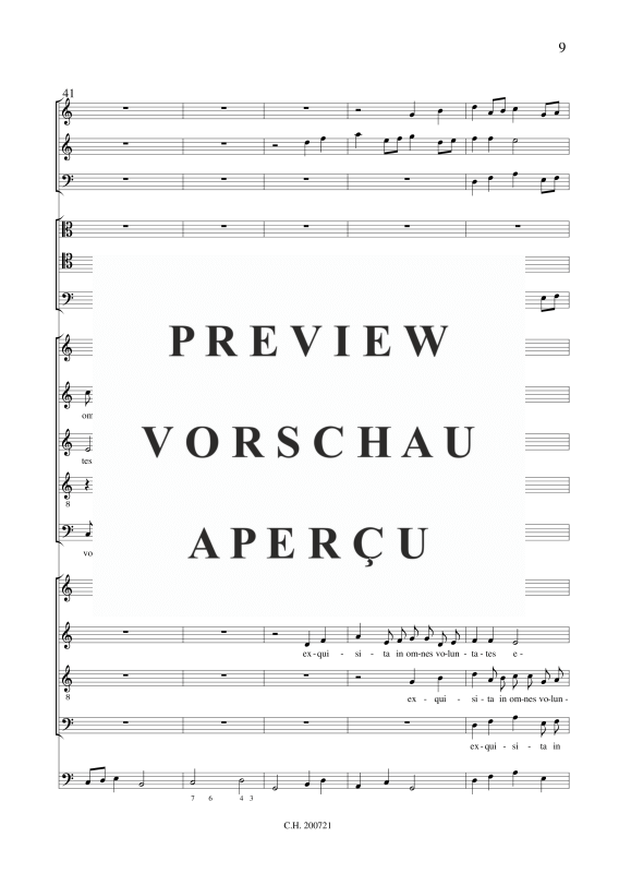 gallery: Confitebor tibi Domine , , (Gemischtes Ensemble 9 Stimmen,2 Streicher,3 Trombonen und BC)