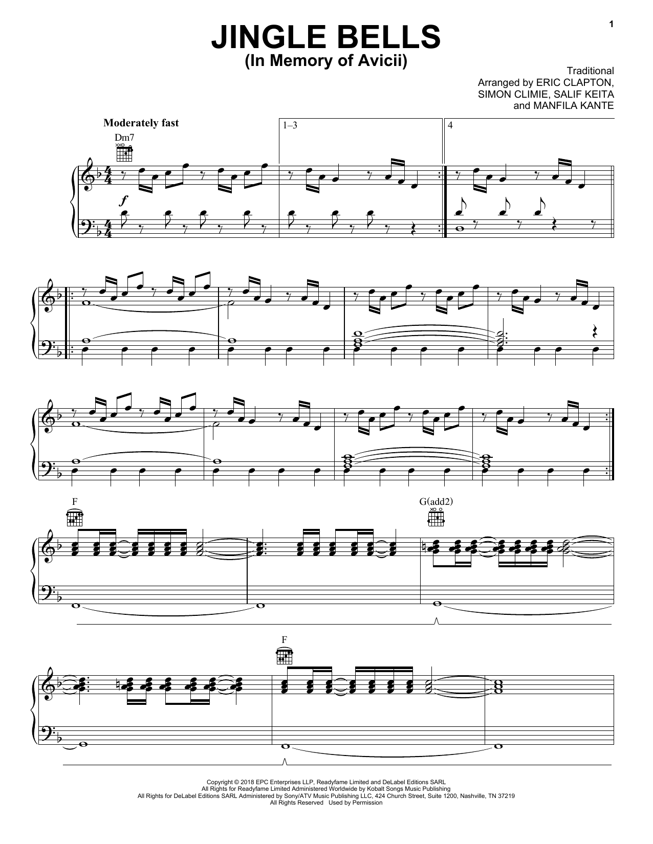 Produktbild zu: Jingle Bells (In Memory Of Avicii)