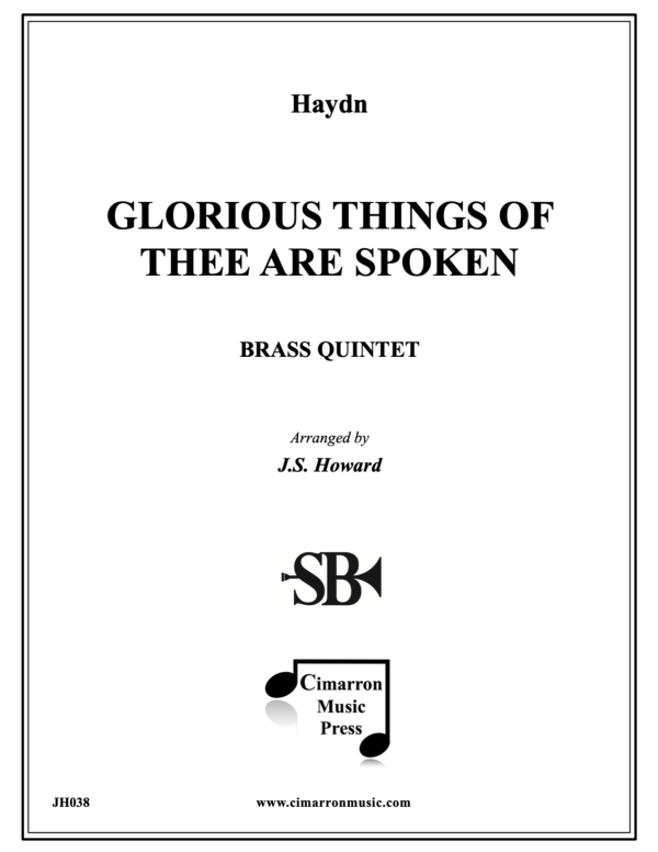 Produktbild zu: Glorious Things Of Thee Are SpokenJoseph Haydn