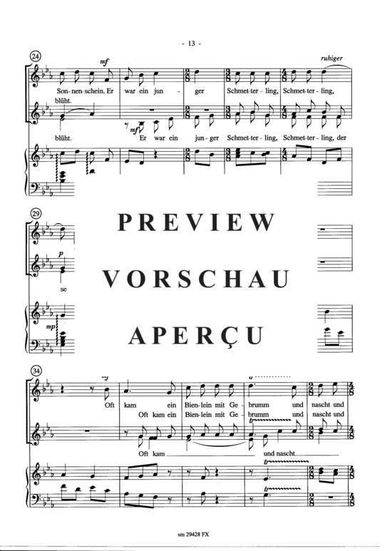 Product gallery: Page 15 of 20 Schmunzeleien , , (female choir + harp/piano)