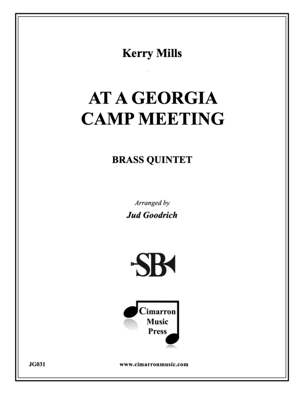cover: At a Georgia Camp Meeting, , Blechbläserquintett