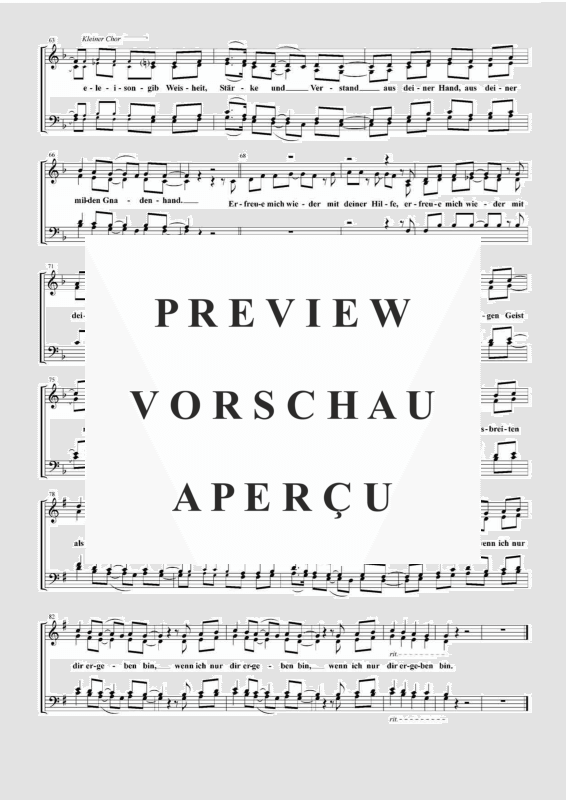 gallery: Ein reines Herz, Herr, schaff in mir EG 389, , Gemischter Chor und Klavier