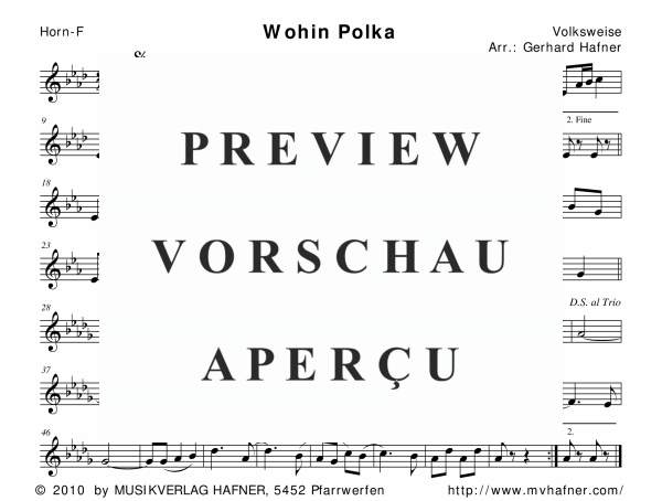 gallery: Wohin Polka, , (woodwind and brass)