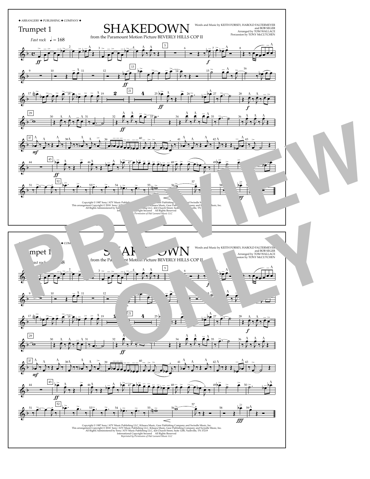 Produktbild zu: Shakedown - Trumpet 1