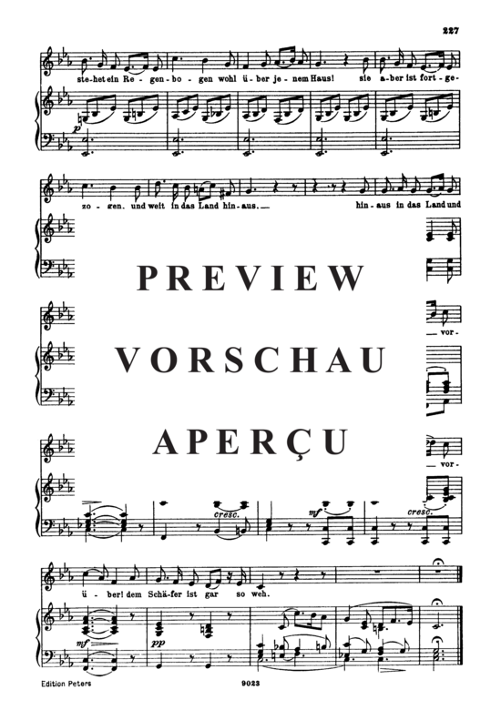 gallery: Schäfers Klagelied D.121 , , (Gesang hoch + Klavier)