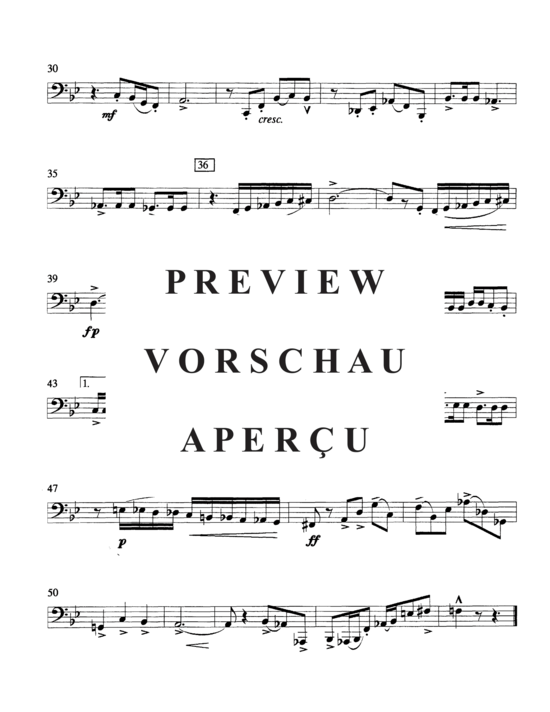 Product gallery: Page 11 of 13 Fanfare No. 1 , , (Tuba Quartett EETT)