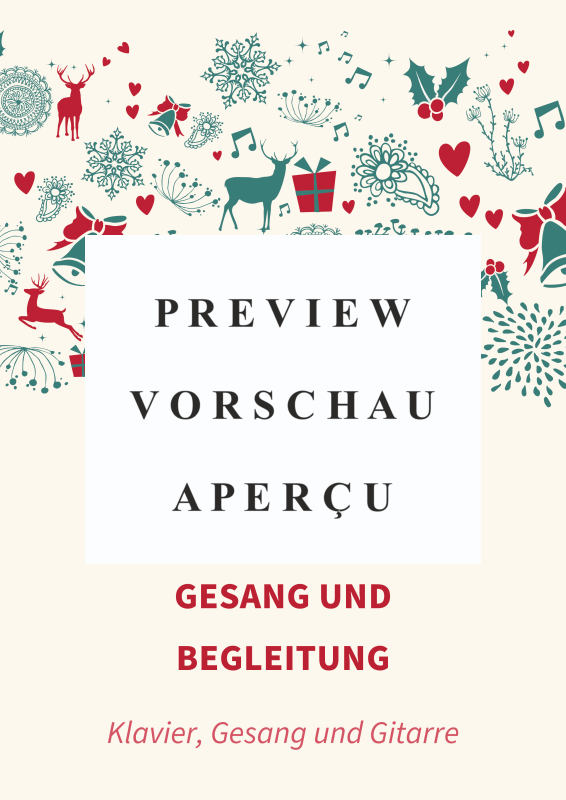 Product gallery: Page 2 of 11 Harmonische Weihnachten mit Gesang und Begleitung, , (vocals and piano, guitar)