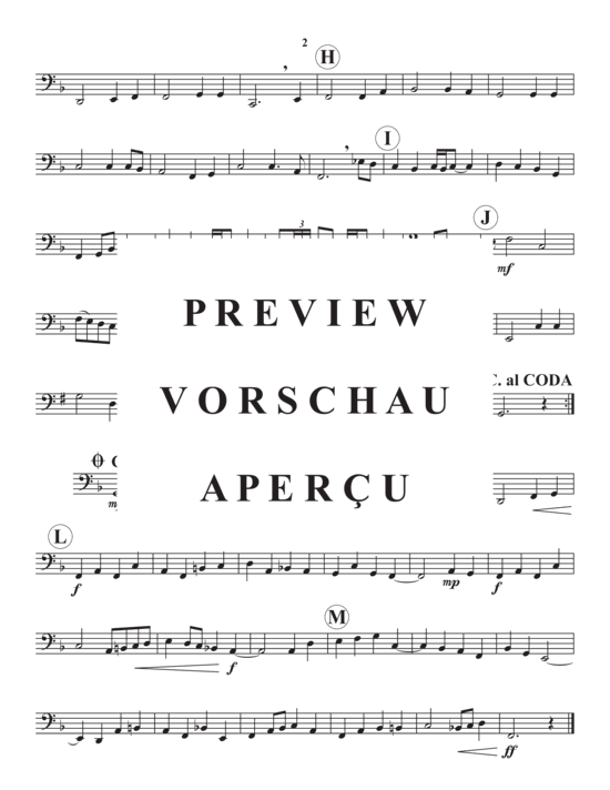 Produktgalerie: Seite 17 von 17 Hymn Medley for Brass , , (Blechbläser Quintett)