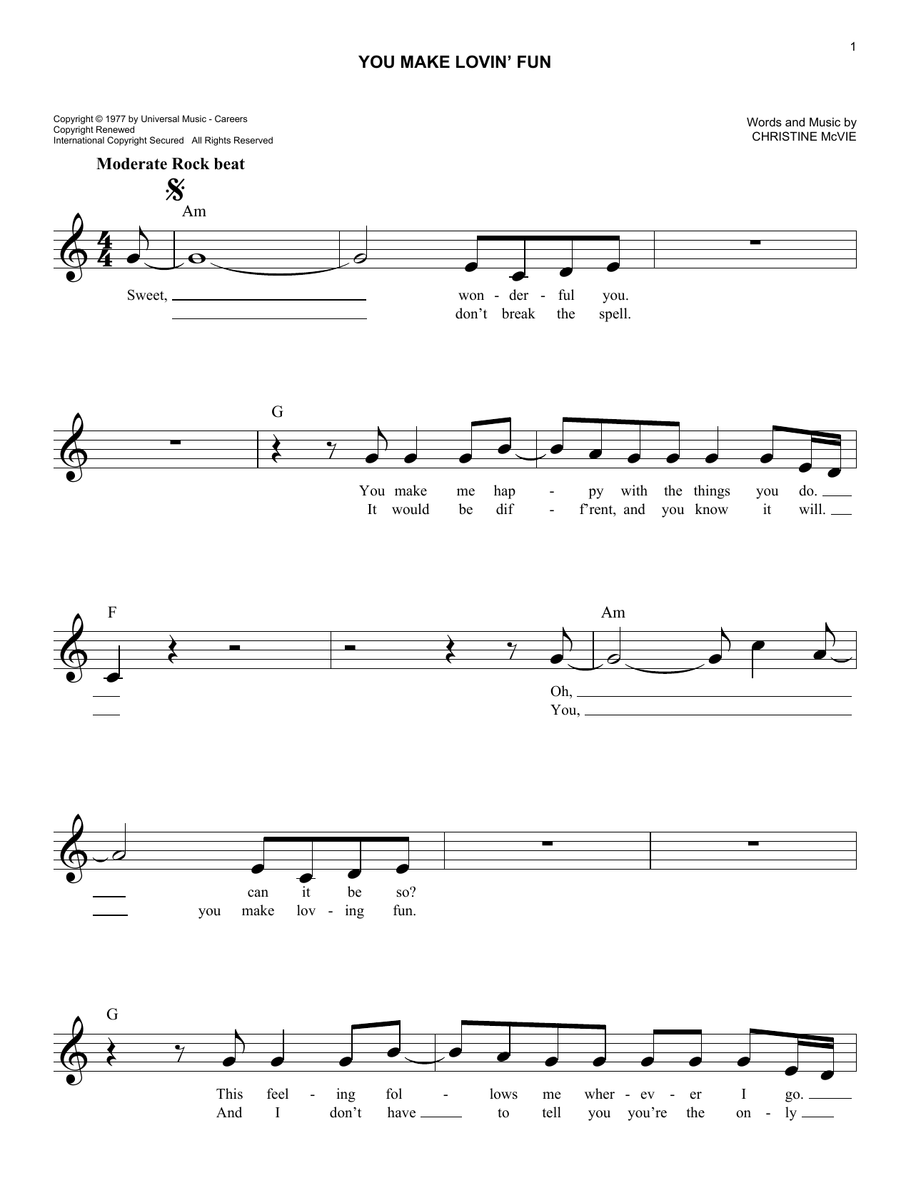 Produktbild zu: You Make Lovin' Fun