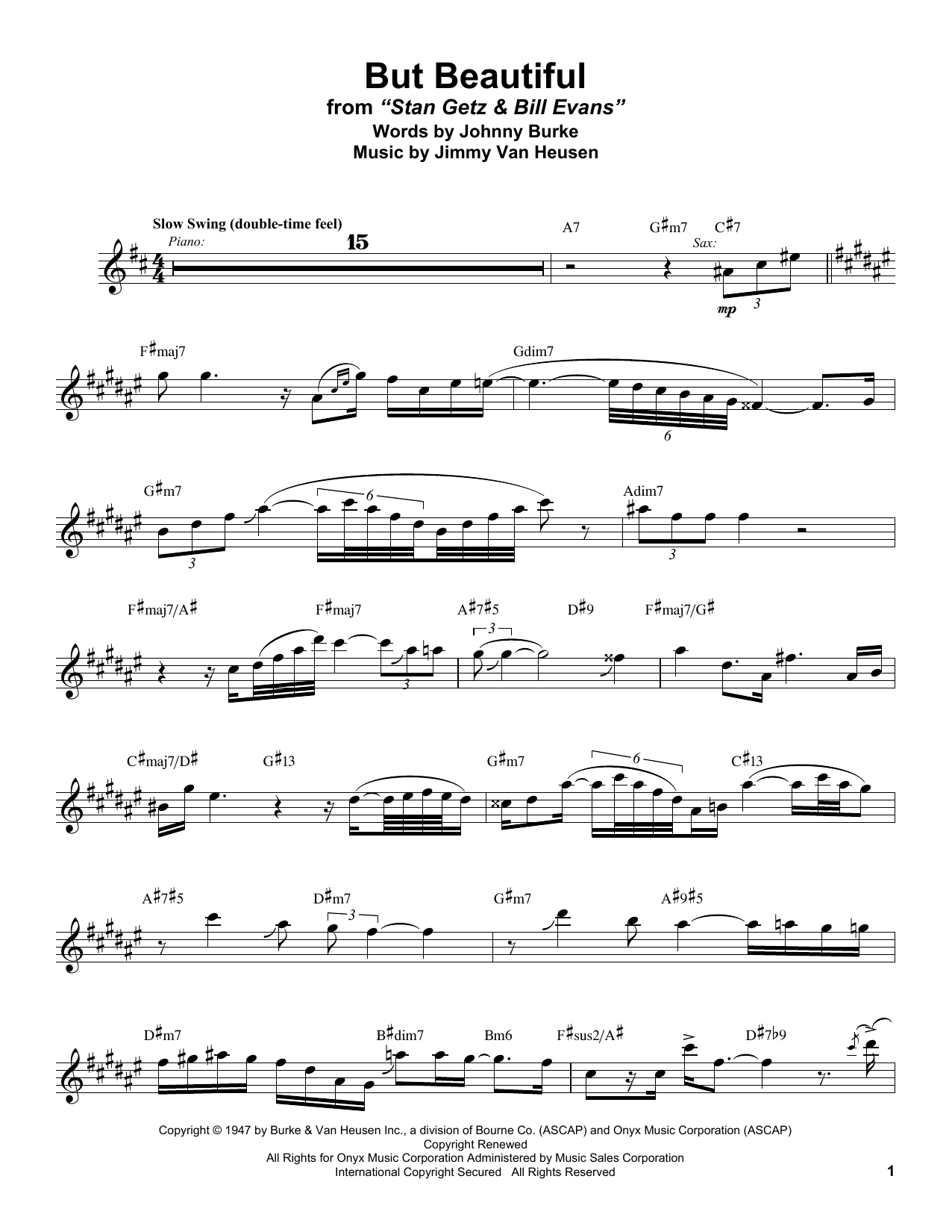 Product gallery: Page 1 of 1 But Beautiful, Stan Getz