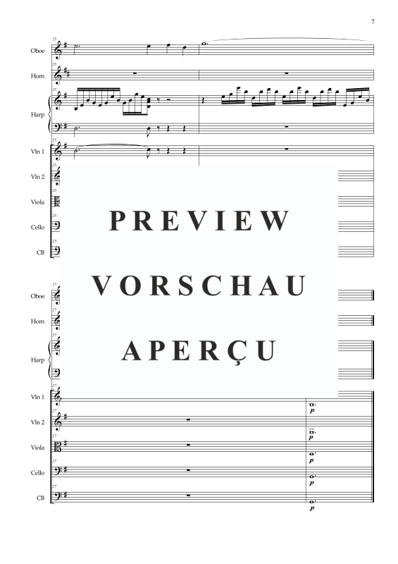 Product gallery: Page 10 of 11 The Swan (from Carnival of the Animals), , Oboe Solo and Small Orchestra