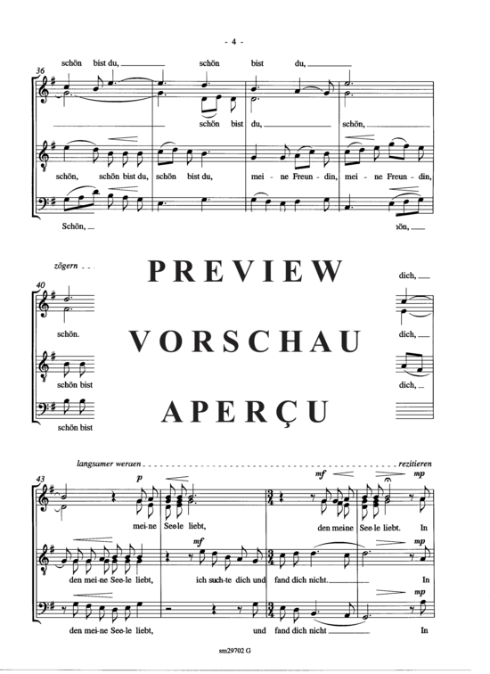 Product gallery: Page 5 of 7 Lege mich wie einen Schmuck an dein Herz , , (mixed choir)