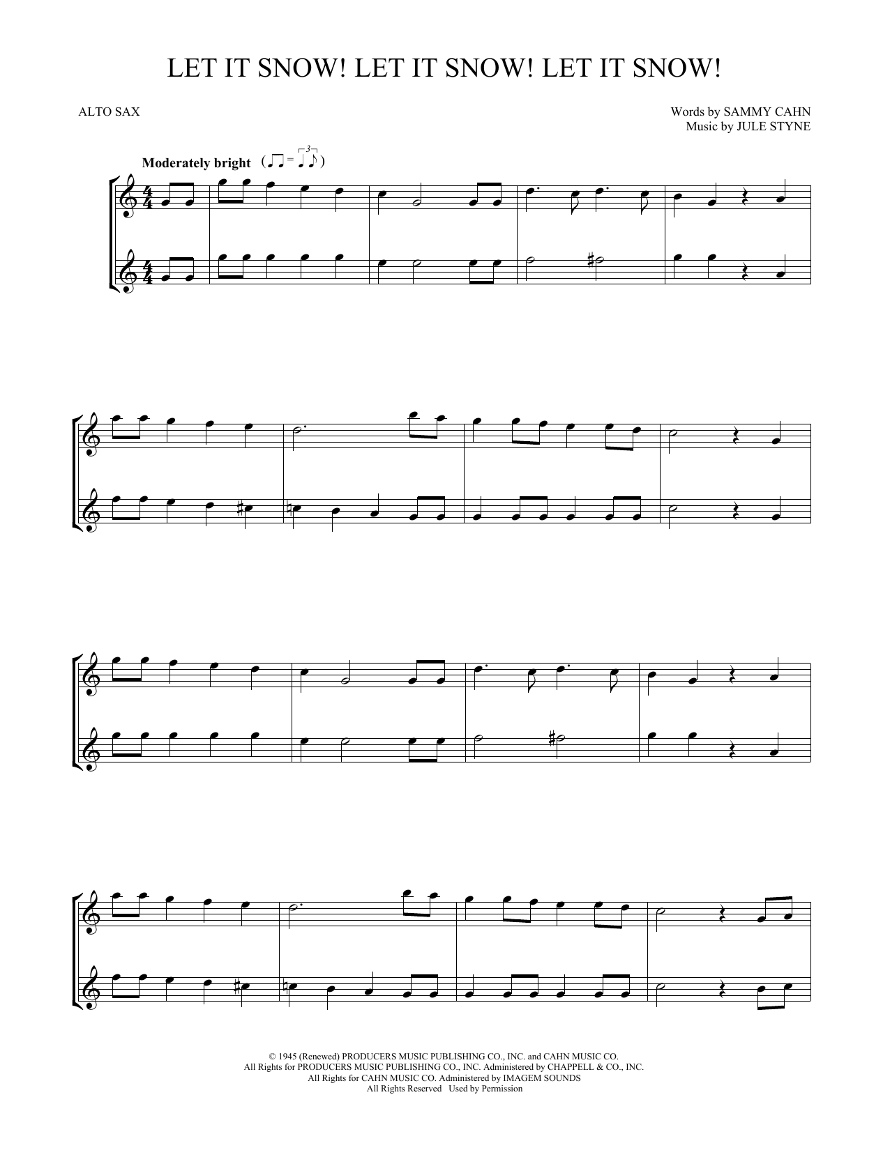 Product gallery: Page 1 of 1 Let It Snow! Let It Snow! Let It Snow!, Jule Styne