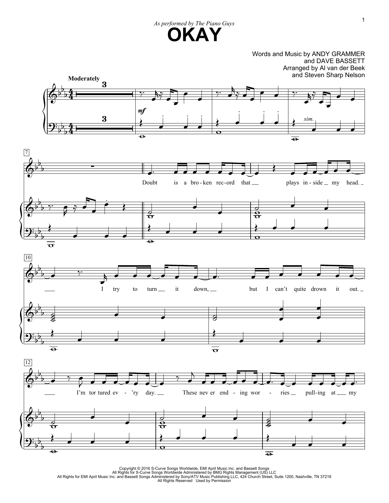 Product gallery: Page 1 of 1 Okay, The Piano Guys