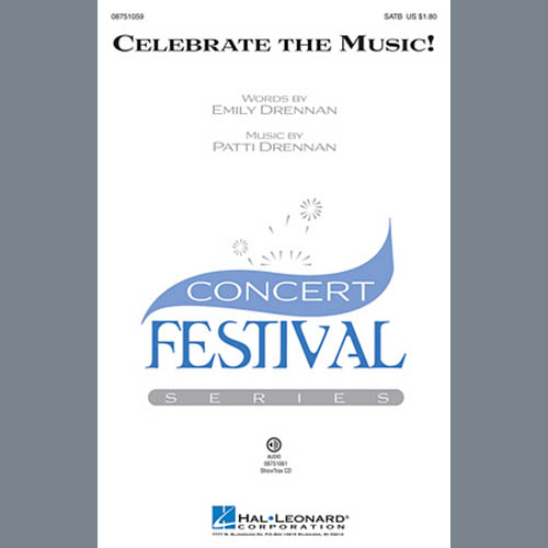 cover: Celebrate The Music!, Patti Drennan