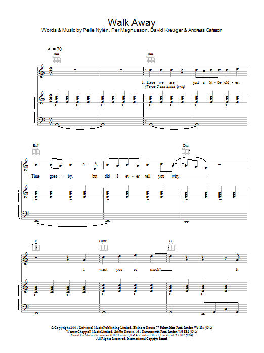 Produktbild zu: Walk Away
