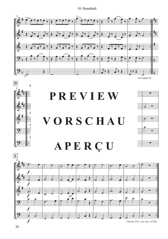 gallery: Hanukkah , , (Blechbläser Quintett)