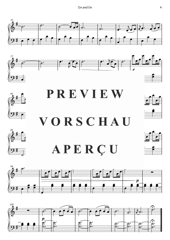 gallery: On and On - from the album The Valley, Niklas Blumenthaler, (Klavier Solo)