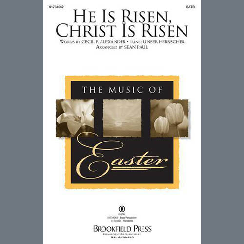 cover: He is Risen, Christ is Risen (arr. Sean Paul), Joachim Neander, Chor