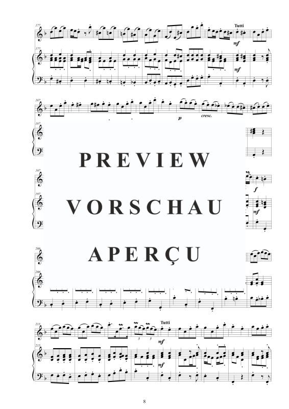 Produktgalerie: Seite 9 von 11 Oboen Konzert in F-Dur No. 1, , Oboe und Cembalo/Klavier