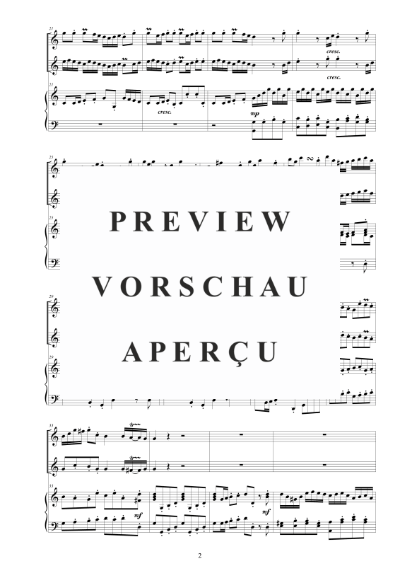 Produktgalerie: Seite 3 von 11 Oboe Concerto No.9 in C--Dur Op.9, , 2 Oboen und Cembalo/Klavier