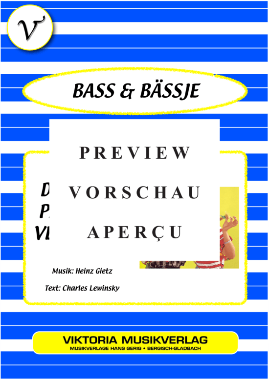 Produktgalerie: Seite 2 von 3 Lass doch dem Papa sein Vergnügen , Bass & Bässje, Klavier und Gesang