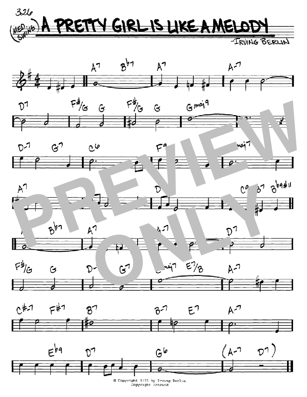 Produktbild zu: A Pretty Girl Is Like A Melody