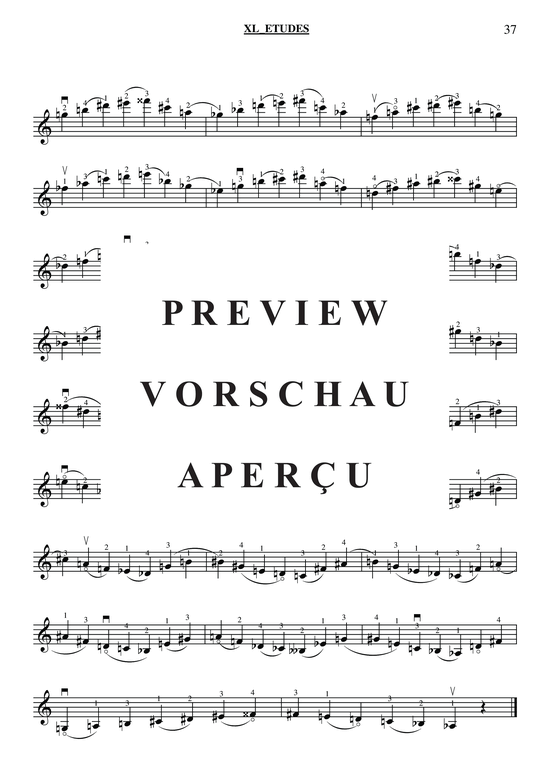 gallery: 40 Études for Violin , , (Geige Solo)