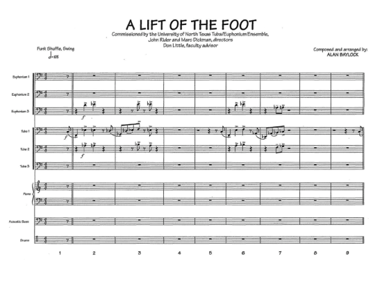 gallery: A Lift of the Foot , , (Tuba Ensemble EEETTT + Band)