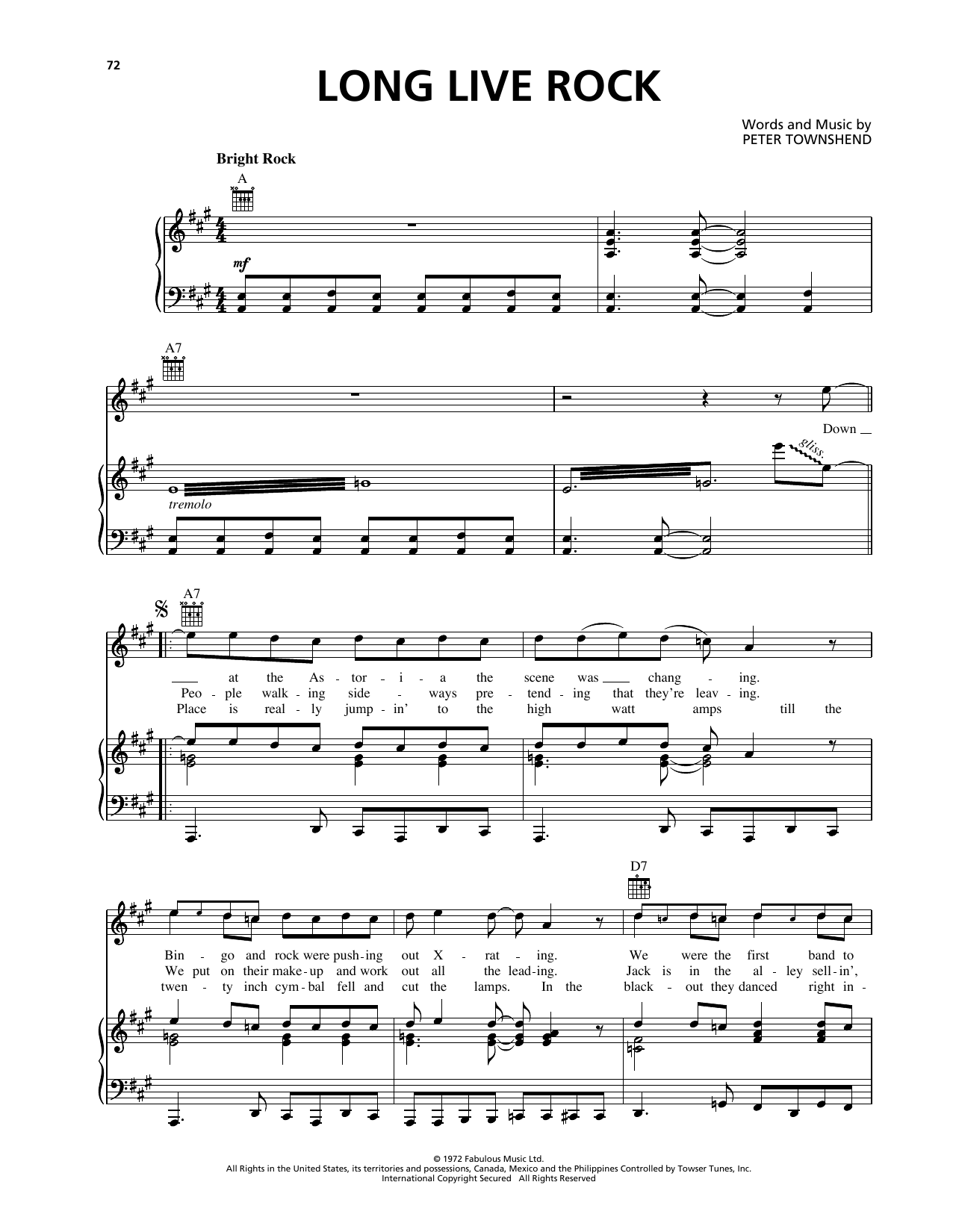 Produktbild zu: Long Live Rock