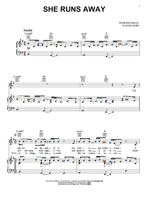 Produktbild zu: She Runs Away