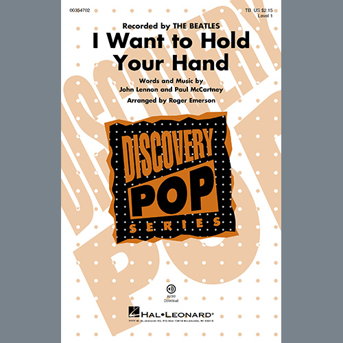 Produktbild zu: I Want To Hold Your Hand (arr. Roger Emerson)