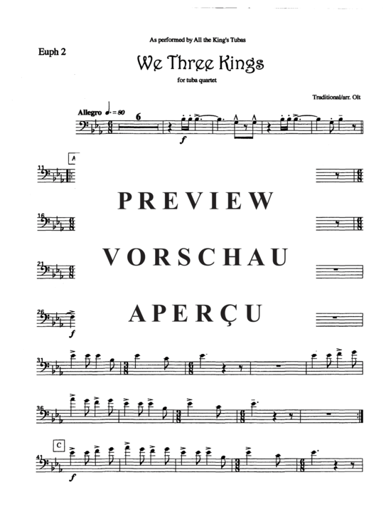 Product gallery: Page 8 of 13 We Three Kings , , (Tuba Quartett EETT)