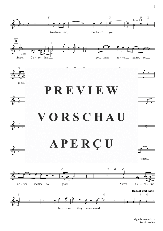 Product gallery: Page 4 of 7 Sweet Caroline , Diamond, Neil, (vocals)