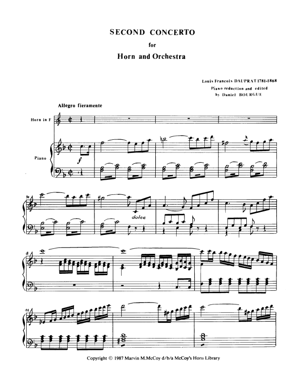 Produktgalerie: Seite 1 von 11 Zweites Konzert, , Horn in F und Klavier