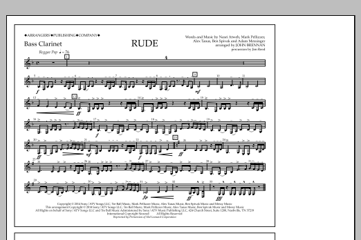 Product picture to: Rude - Bass Clarinet