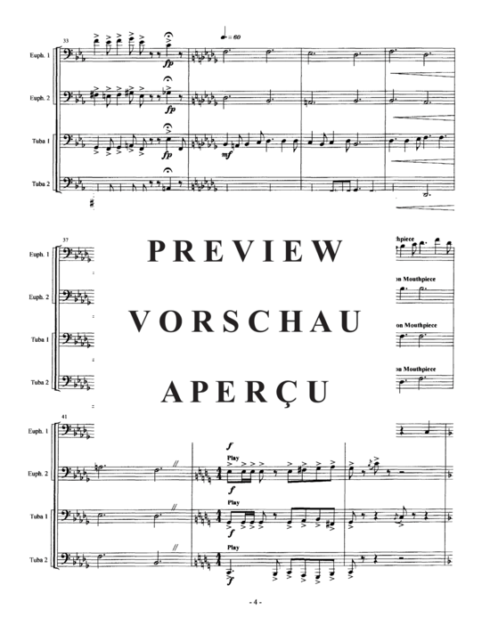 gallery: Variations Arachnidae , , (Tuba Quartett EETT)