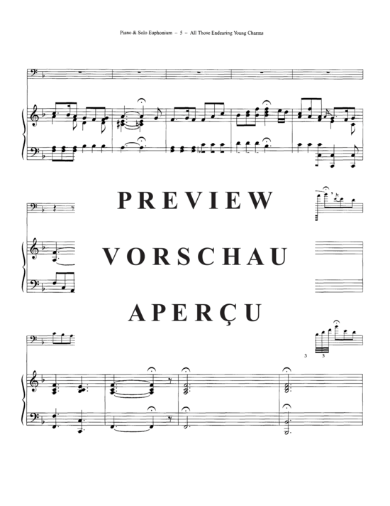 Product gallery: Page 7 of 20 All Those Endearing Young Charms , , (euphonium + piano)