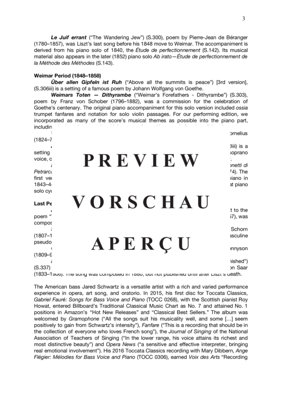 Product gallery: Page 4 of 21 Album of Songs for Bass Voice and Piano, Vol 1 , , (bass + piano)